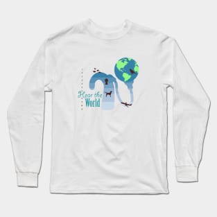 Cochlear Implant - Hear the World Design Long Sleeve T-Shirt